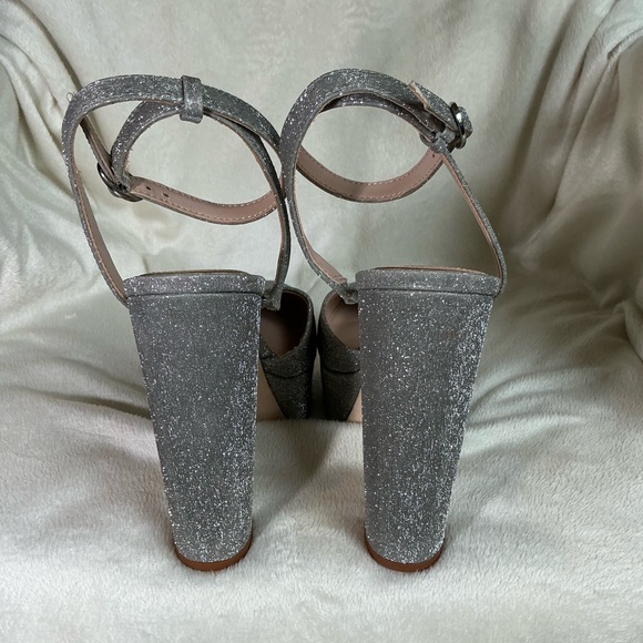 ⭐️🆕⭐️ Antonio Melani X Born on Fifth “Liv” Metallic Glitter Platform Pumps - Picture 10 of 11